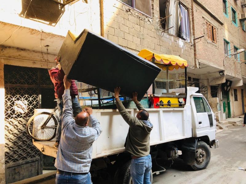 رفع 950 حالة إشغال في حملات بـ4 أحياء في الإسكندرية