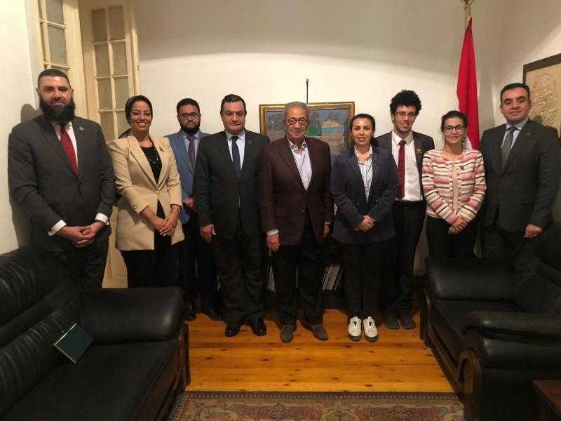 تنسيقية الأحزاب تلتقي عمرو موسى والشوبكي واتحاد طلاب مدارس مصر