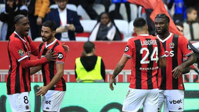 نيس يفوز على تولوز ويواصل مطاردة سان جيرمان على صدارة الدوري الفرنسي