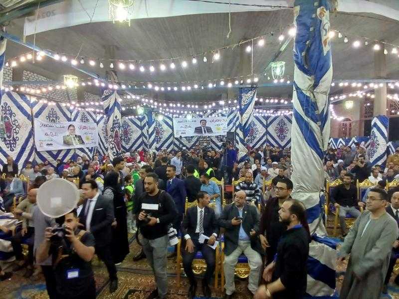 حملة المرشح فريد زهران تنظم مؤتمرا جماهيريا في القليوبية