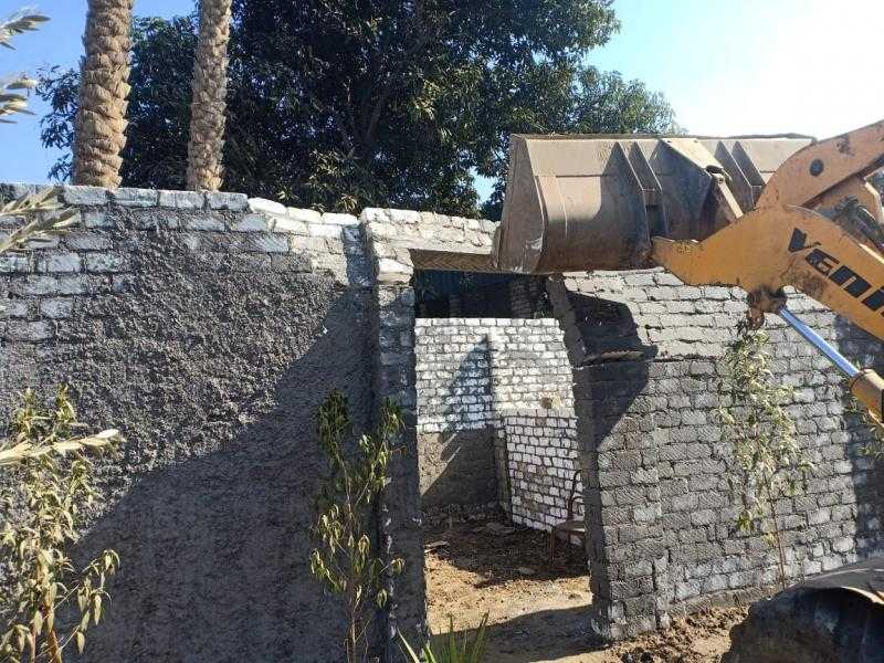وقف تعديات على الزراعات وحالات بناء في الغربية