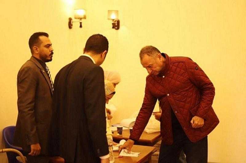 الخطيب يدلي بصوته في الانتخابات الرئاسية