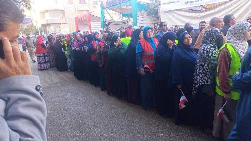مسيرة حاشدة بمدينة دمنهور للمشاركة في الانتخابات