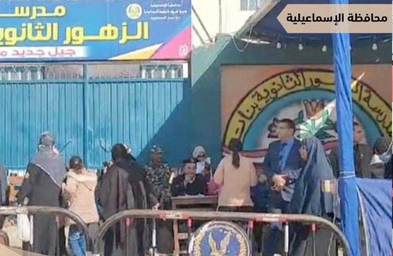 محافظ الإسماعيلية يتابع انتظام تصويت الناخبين بمختلف اللجان في آخر أيام الانتخابات الرئاسية