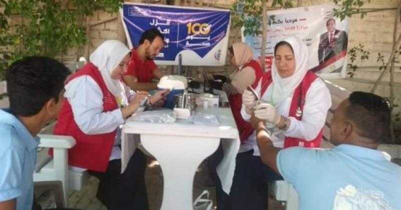 الكشف على 157 ألف مواطن بالبحر الأحمر ضمن مبادرة 100 يوم صحة