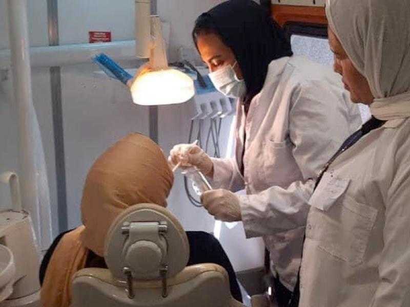 الكشف الطبي على 946 مواطنا خلال قافلة طبية لـ«حياة كريمة» في قرية رفاعة بمركز قوص في قنا