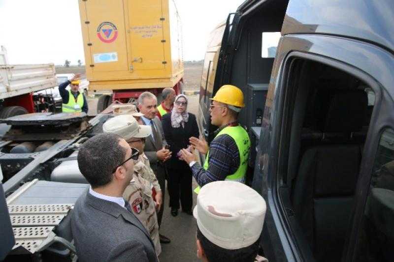 محافظ كفرالشيخ يتفقد اصطفاف معدات الطوارئ والإغاثة لمواجهة الأزمات والكوارث