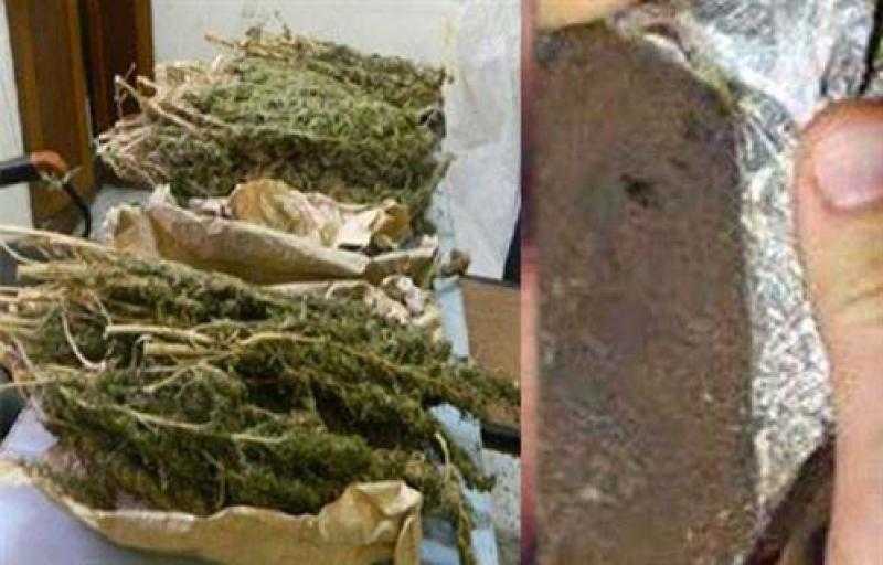 منع ترويج 217 كيلو حشيش وبانجو وهيروين خلال 48 ساعة