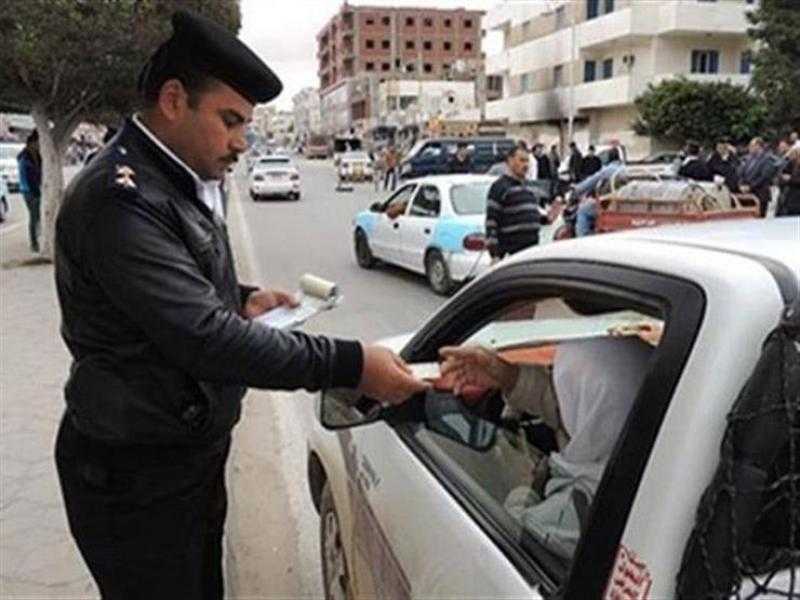 المرور تحرر 62 ألف مخالفة مرورية متنوعة