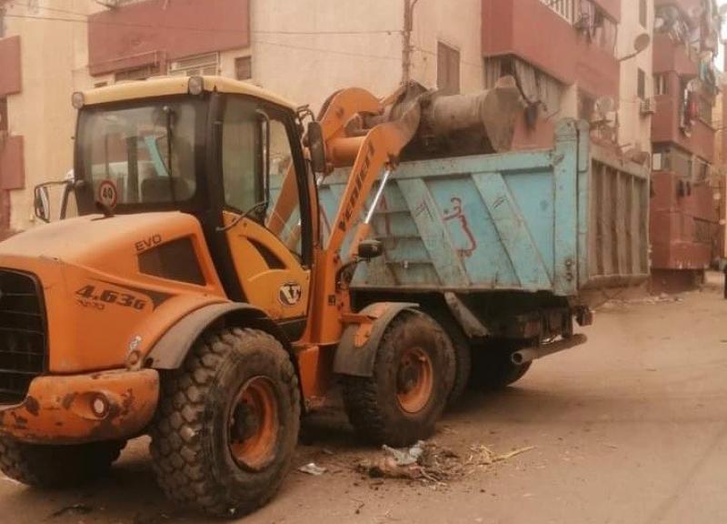 التخلص من 2940 طن قمامة في محافظة الغربية