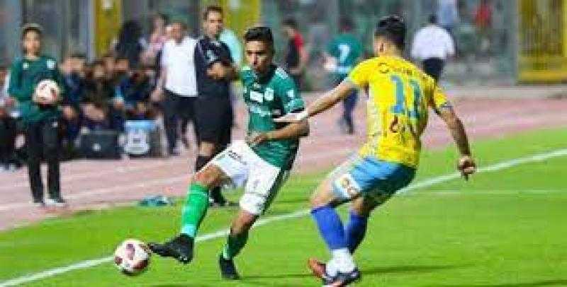 انتهاء الشوط الأول بين المصري والإسماعيلي بالتعادل السلبي