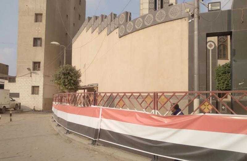 رفع كفاءة محيط الكنائس في مصر القديمة تزامنا مع عيد الميلاد