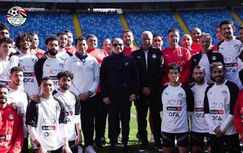 حازم إمام: زيارة الرئيس السيسي لمعسكر المنتخب أعطت دفعة كبيرة للاعبين