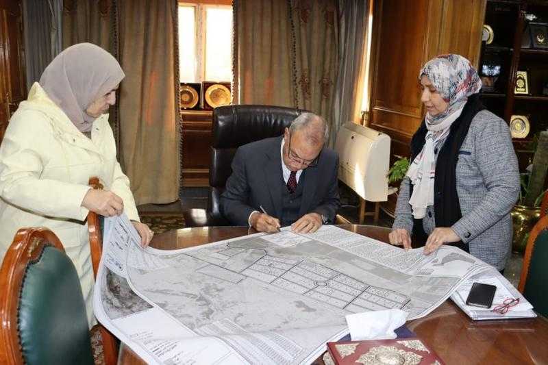 محافظ القليوبية يعتمد المخطط التفصيلي لمناطق الصفا والشروق الصناعية التابعة لمركز الخانكة
