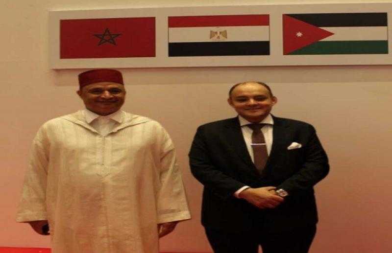 وزير التجارة يلتقي نظيره المغربي لتعزيز علاقات التعاون الاقتصادي