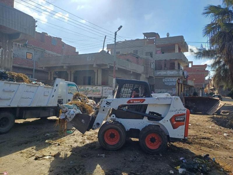 رفع 230 حالة إشغال من شوارع المنتزه في الإسكندرية