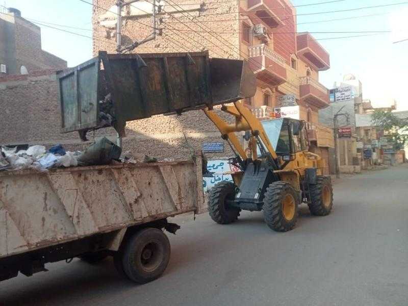 التخلص من 3000 طن قمامة في محافظة الغربية