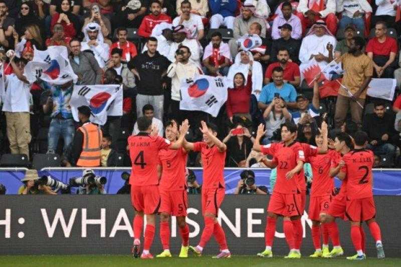 كوريا الجنوبية تفوز على البحرين بثلاثية في كأس آسيا 2023