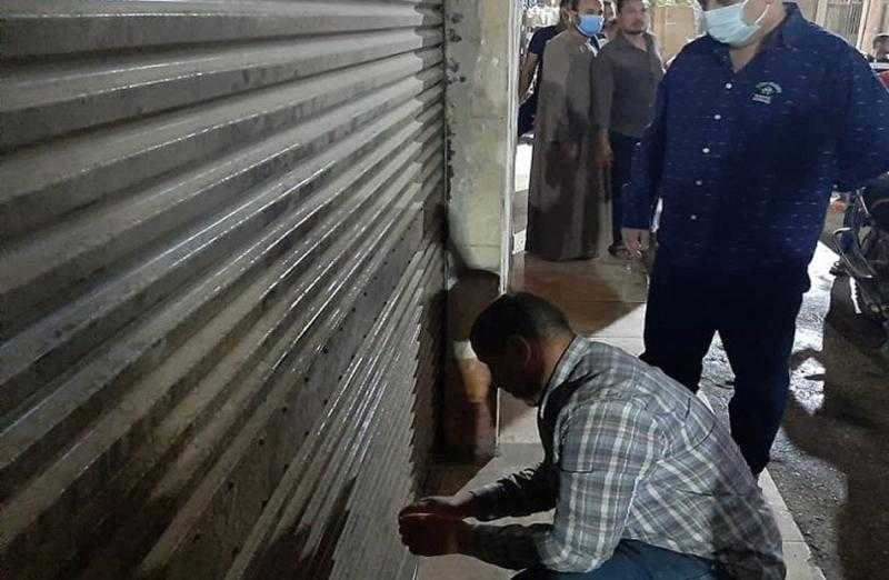 مراجعة مواعيد الغلق ترصد 19 مخالفة في المحلة الكبرى