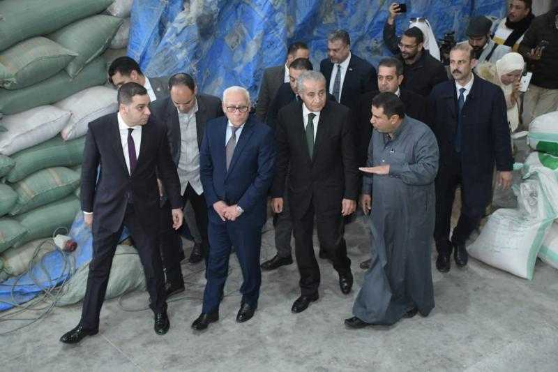 ”مصيلحي” و”الغضبان” يتفقدان مضرب الأرز بجنوب بورسعيد بطاقة استيعابية 100 طن.. صور