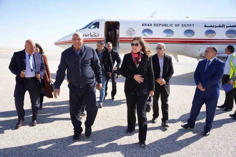 وزيرة التخطيط تفتتح عددا من المشروعات التنموية بالوادي الجديد
