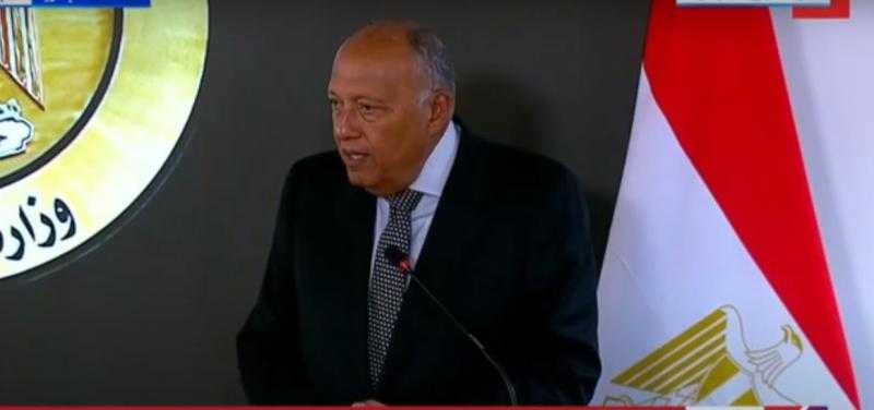 سامح شكري: نحذر من خطورة اتساع رقعة الصراع في الشرق الأوسط