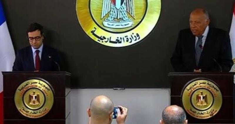 شكري: لابد من وقف إطلاق النار في إطار سياسي وبحث مستقبل غزة