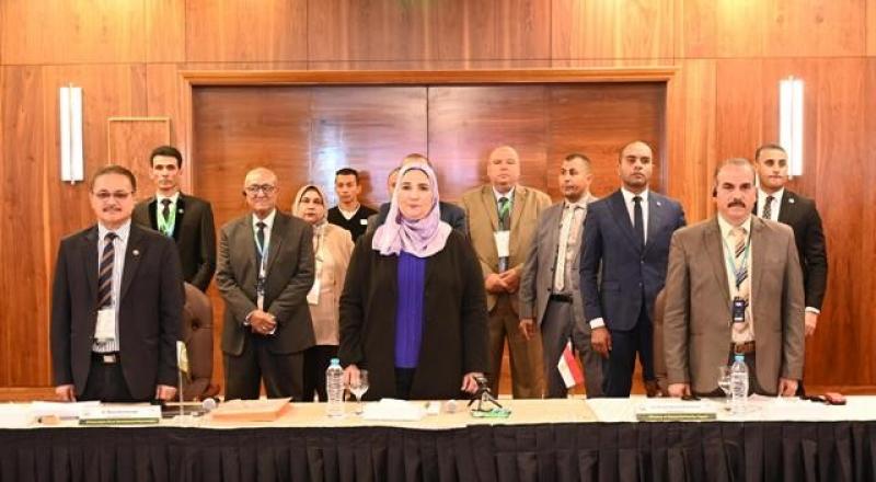 وزيرة التضامن: الزراعة تساهم بشكل كبير في الاقتصاد بطرق مختلفة| صور
