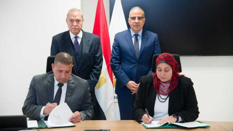 وزير الري يشهد توقيع بروتوكول تعاون لتعظيم الاستفادة من أملاك الري بالقليوبية