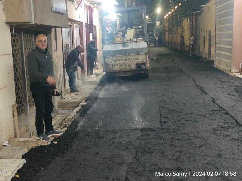 محافظ كفر الشيخ: رصف شارعين بمدينة بيلا بأطوال 520 متر
