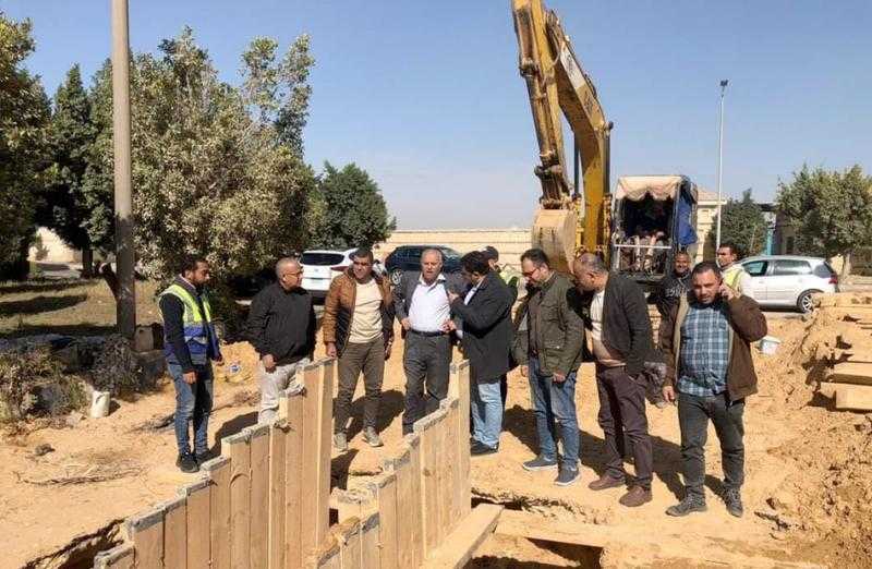 مسئولو الإسكان يتفقدون أعمال التطوير ورفع الكفاءة بالمناطق المختلفة بمدينة العبور
