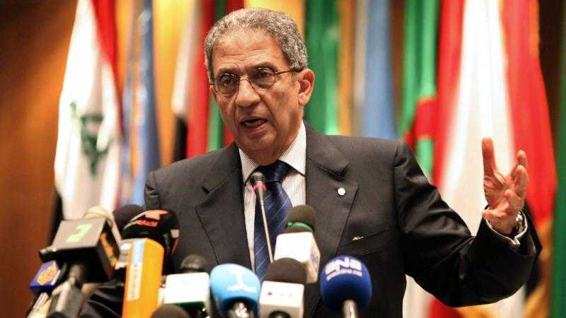 عمرو موسى: العلاقات المصرية الإسرائيلية متوترة.. و «البرغوثي» الأقرب لتولي السلطة الفلسطينية