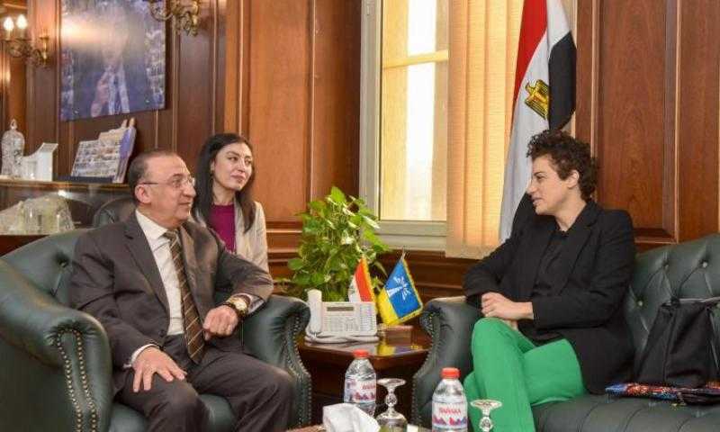 سفيرة قبرص تؤكد لمحافظ الإسكندرية عمق العلاقات بين نيقوسيا والقاهرة