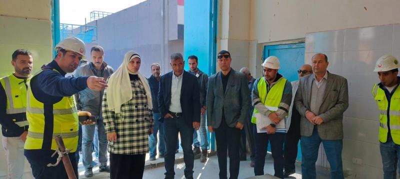 رئيس الجهاز التنفيذي لمياه الشرب والصرف الصحى يتفقد مشروعات المبادرة الرئاسية ”حياة كريمة” بالقليوبية