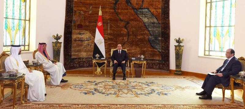 الرئيس السيسي ورئيس وزراء قطر يؤكدان الخطورة البالغة لتصعيد العمليات برفح جنوب غزة
