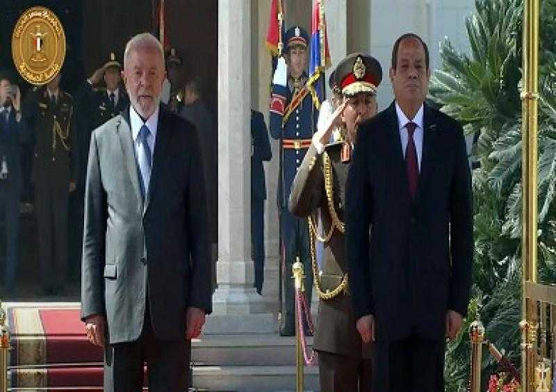 الرئيس البرازيلي يصل قصر الاتحادية للقاء الرئيس السيسي