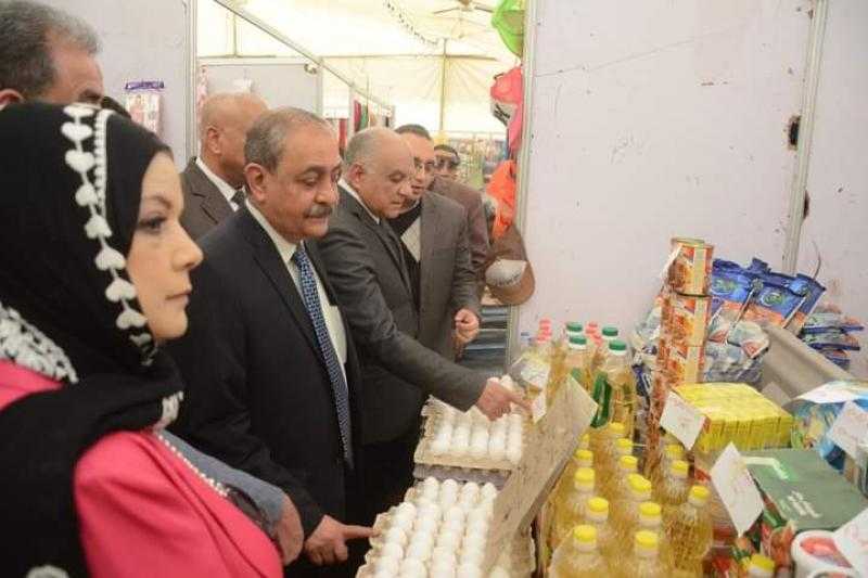 «بشارة» و«الشافعي» يفتتحان معرض «أهلا رمضان» بالإسماعيلية