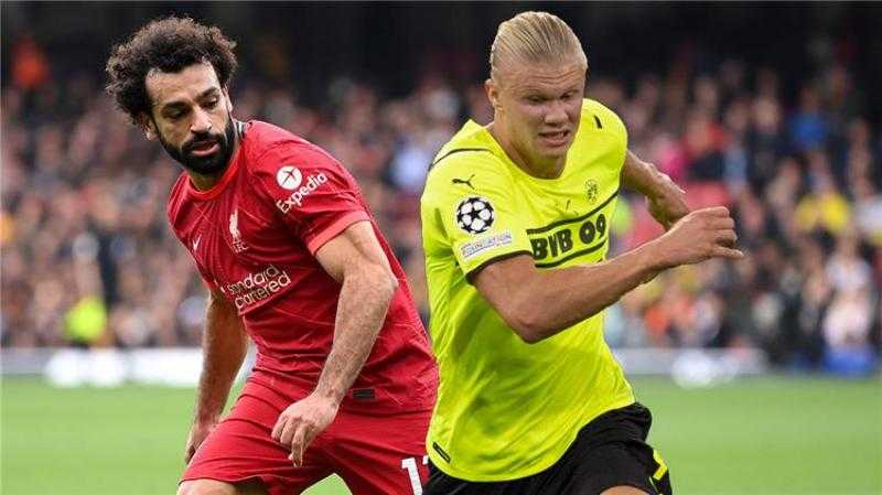 محمد صلاح يطارد هالاند في قائمة هدافي الدوري الإنجليزي
