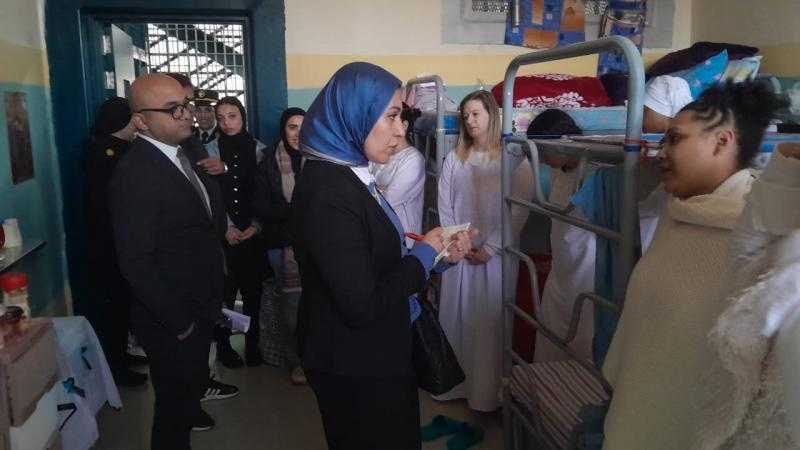 فريق من النيابة العامة يجري زيارة تفتيشية لمركز الإصلاح والتأهيل ”بدر2”