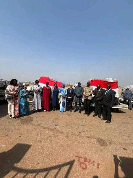 وصول شحنات مساعدات مصرية إلى جمهورية جنوب السودان