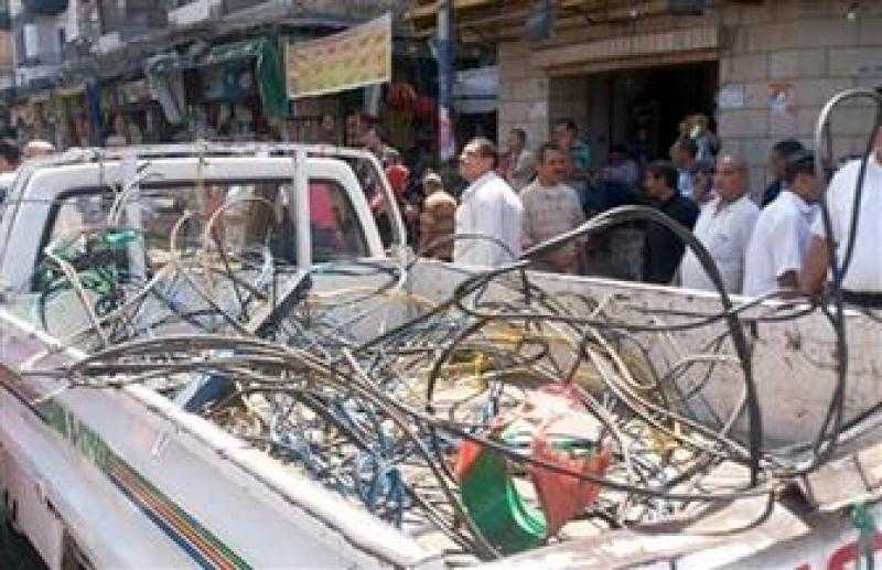 ضبط 3411 قضية سرقة كهرباء ومخالفات شروط التعاقد