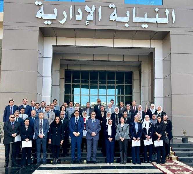 رئيس النيابة الإدارية يشهد فعَّاليات ختام دورة ”بيئة مؤسسية رقمية آمنه”