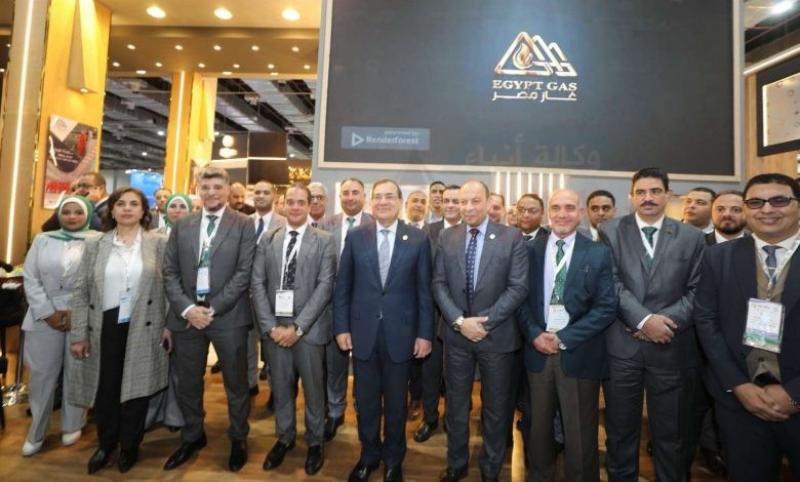 وزير البترول يزور جناح «غاز مصر» بمعرض إيجيبس 2024 | صور