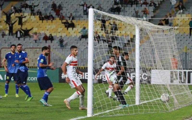 الزمالك في نزهة أمام أبو سليم الليبي بكأس الكونفدرالية