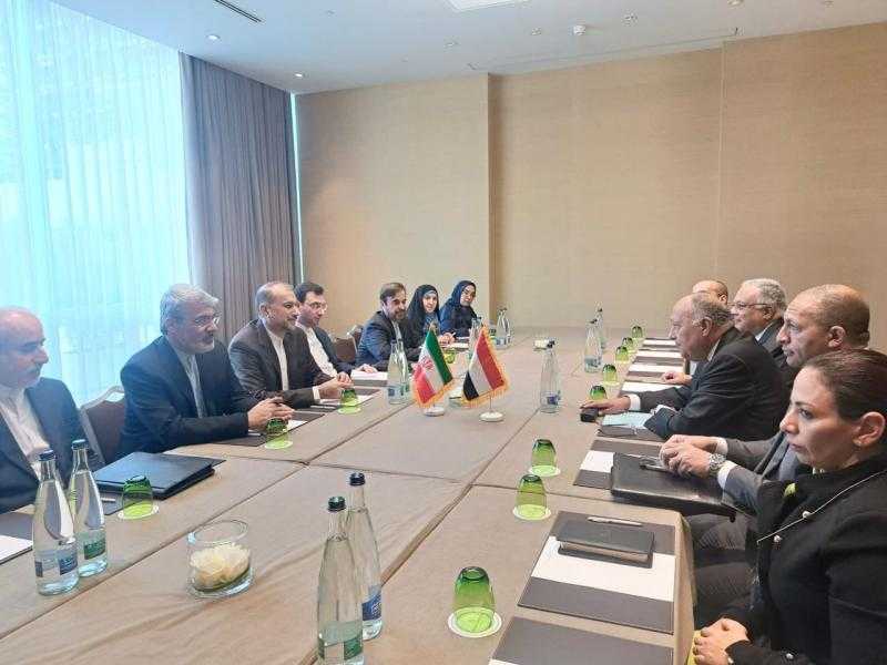 وزير الخارجية يبحث مع نظيره الإيراني مخاطر توسيع رقعة الصراع في المنطقة| صور
