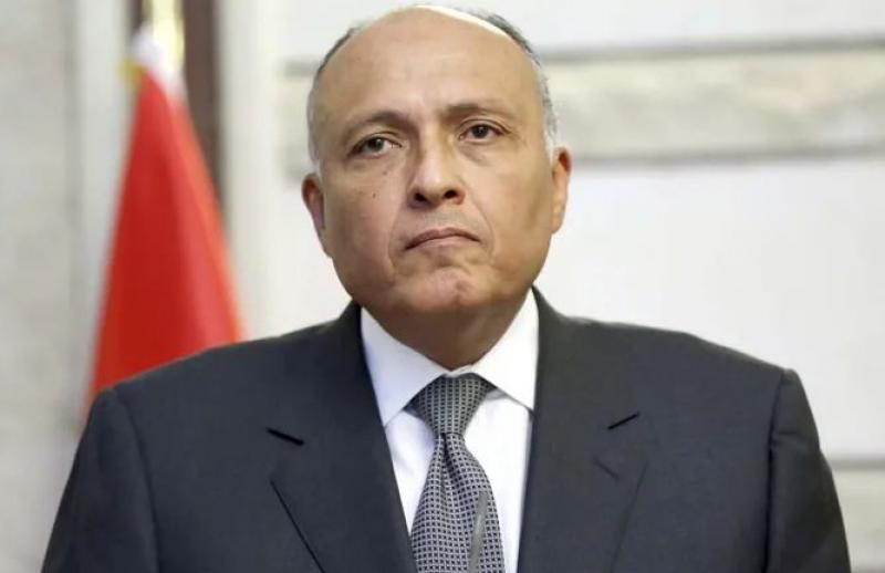 سامح شكري: نرفض تصفية قضية فلسطين والتهجير إلى مصر والأردن