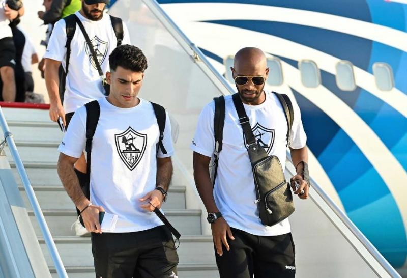 بعثة الزمالك تغادر إلى الرياض لمواجهة الأهلي في نهائي كأس مصر