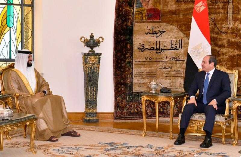 الرئيس السيسي يستقبل مستشار الأمن الوطني وقائد الحرس الملكي وأمين عام مجلس الدفاع الأعلى بالبحرين| صور