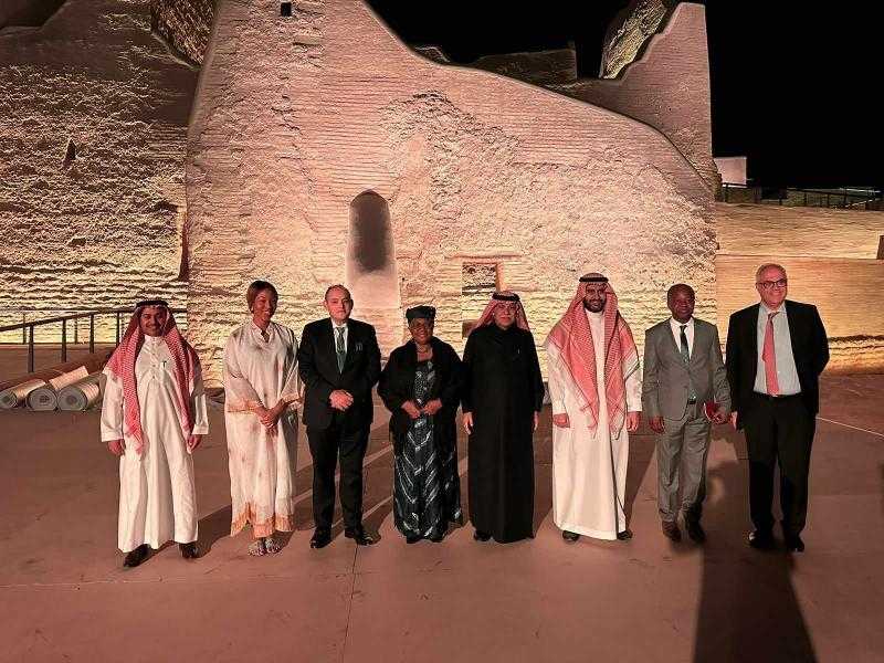 وزير الصناعة يلتقي مدير عام منظمة التجارة العالمية بالرياض