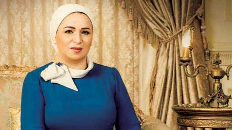 السيدة انتصار السيسي تهنئ الشعب المصري بمناسبة شهر رمضان